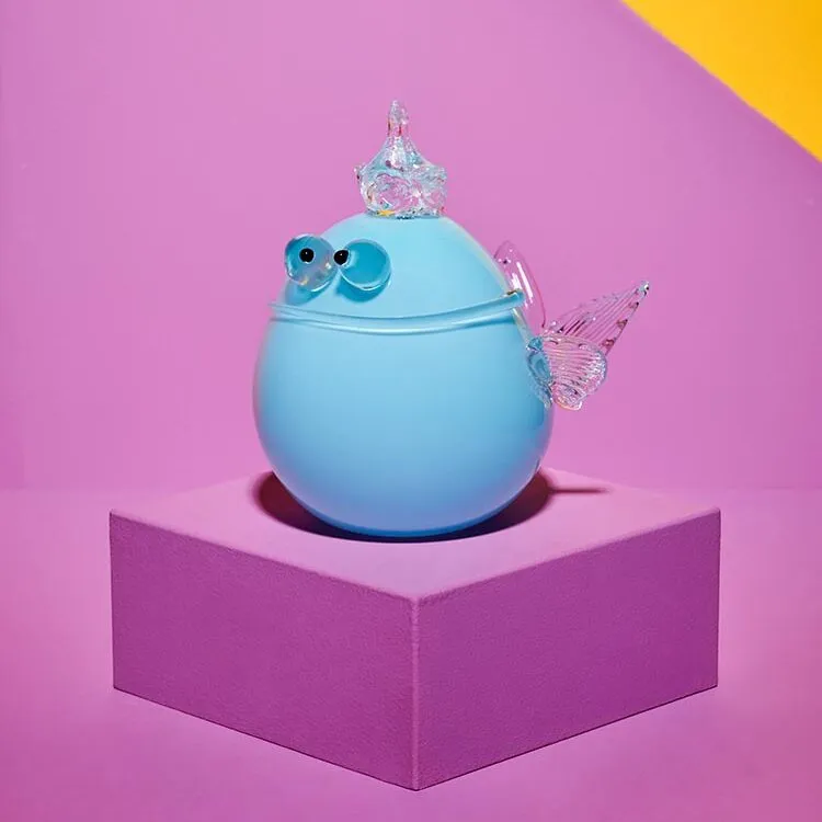 Baleine — aquatique de Cat designer verrier