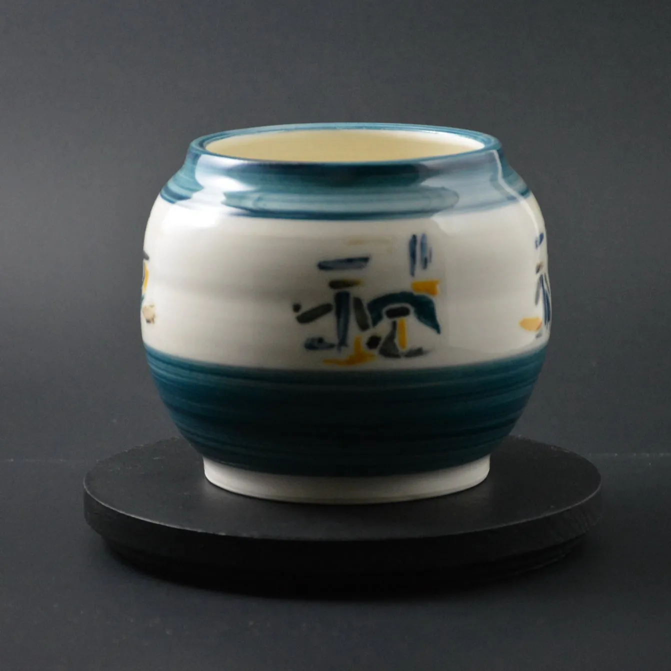 VAS-10 Turquoise Ceramic Vase - Porcelaine — vase, porcelaine de Art Hic et Nunc