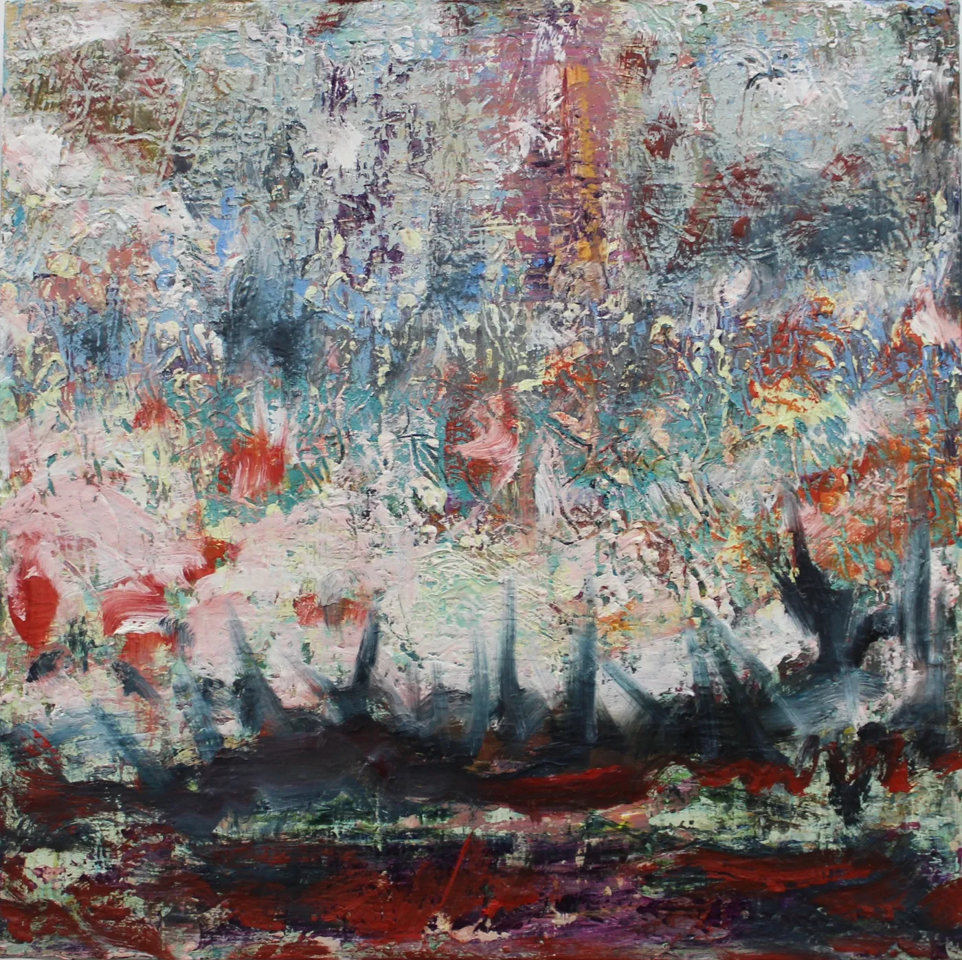 Carnaval d’hiver — œuvre, peinture de Bernice Sorge