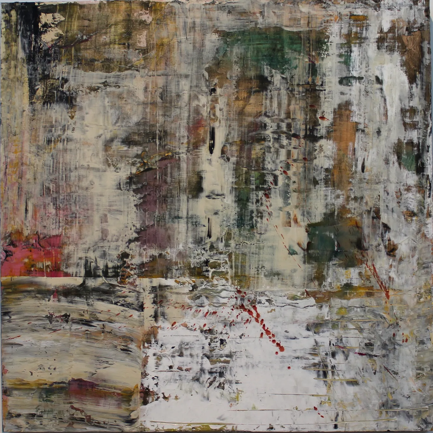 Cathedral Acrylic on panel — œuvre, peinture de Bernice Sorge
