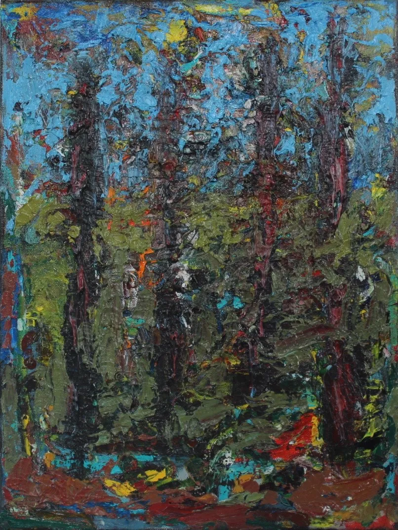 Forest for Trees — œuvre, peinture de Bernice Sorge