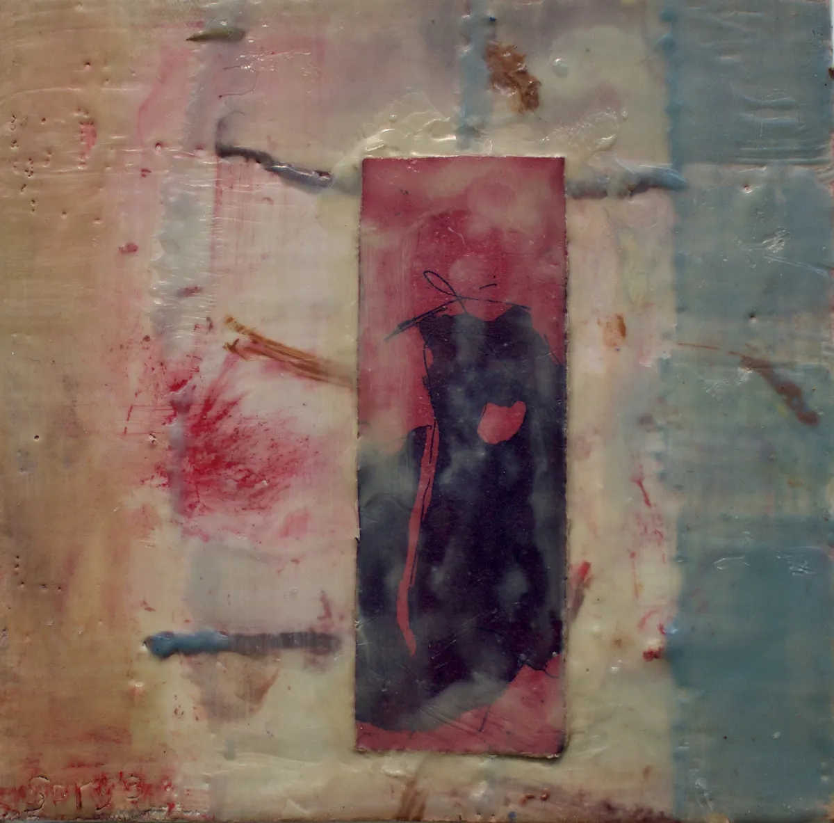 In the Beginning — œuvre, peinture de Bernice Sorge