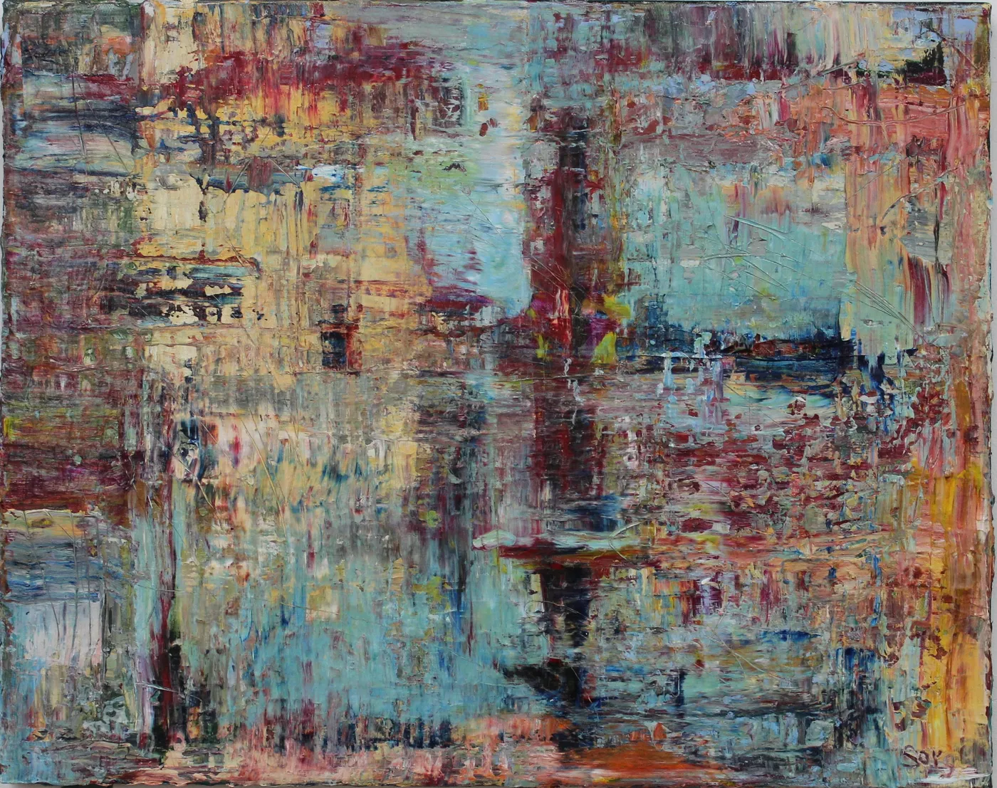 Painting # 36 — œuvre, peinture de Bernice Sorge