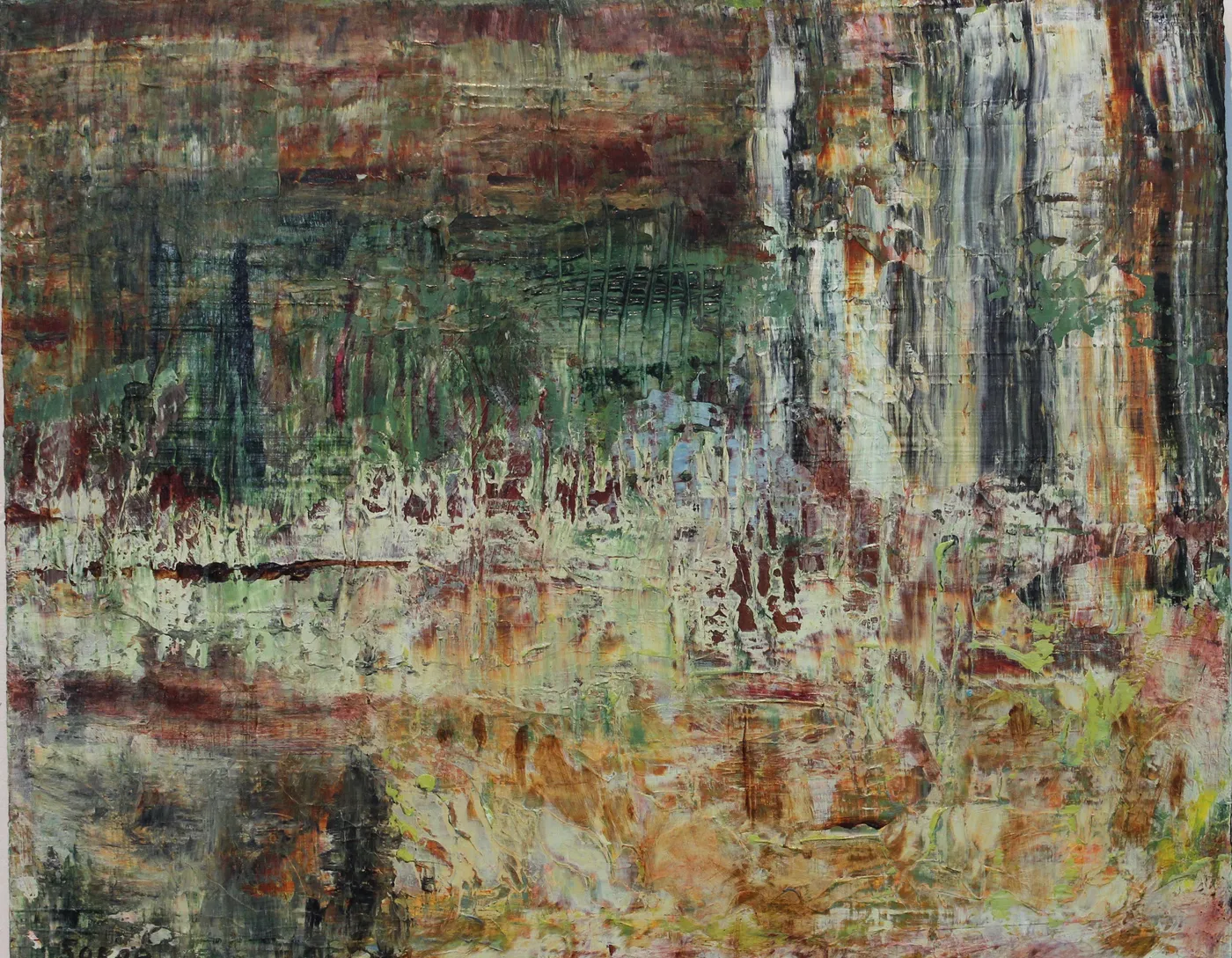 Renewing Forest — œuvre, peinture de Bernice Sorge