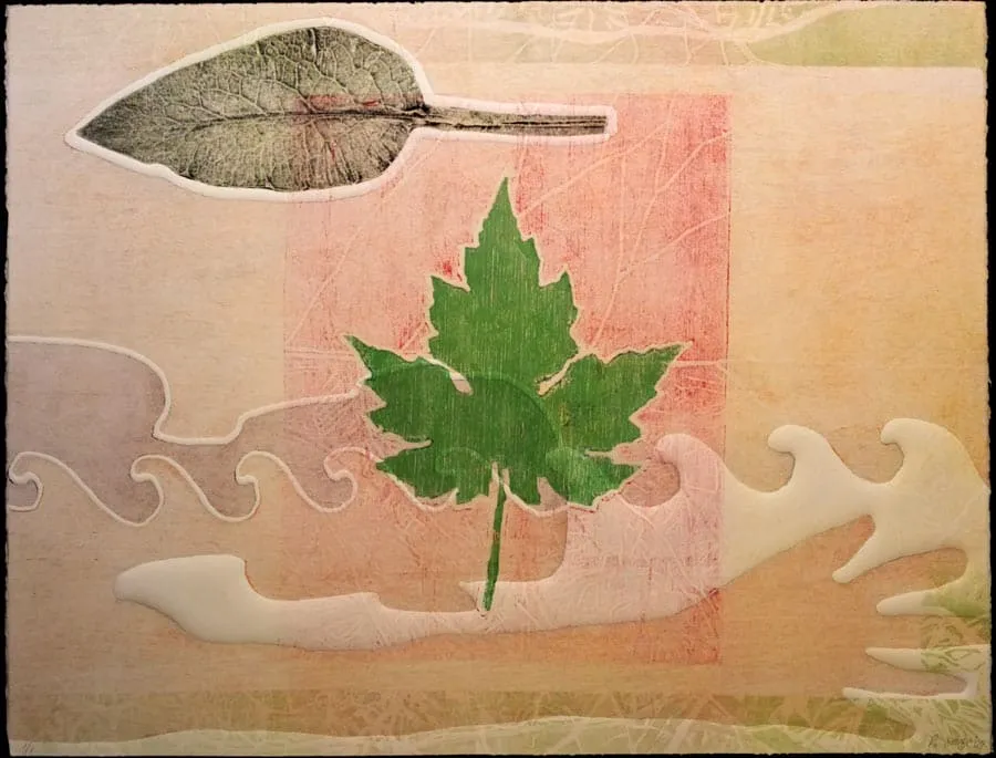 The Swimmers: 03 — œuvre, peinture de Bernice Sorge