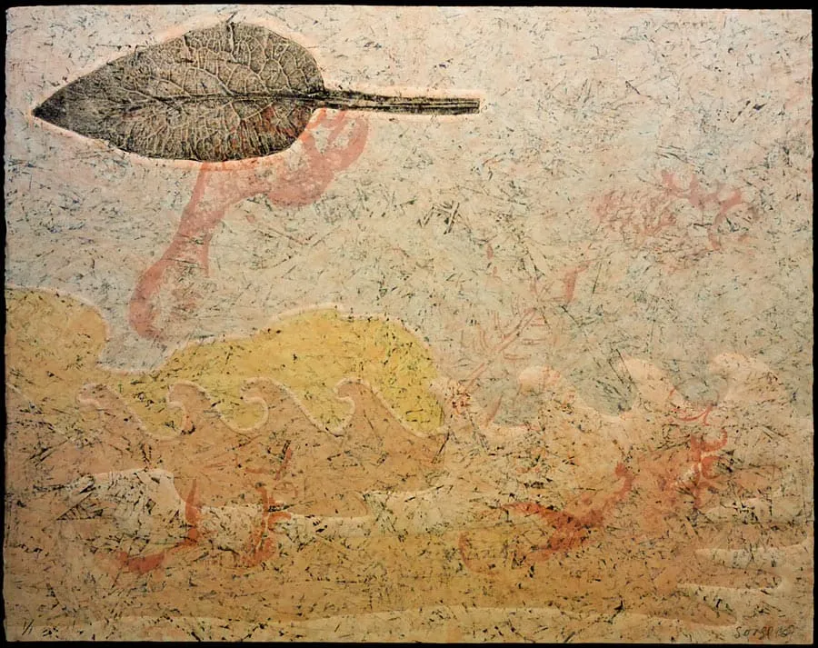 The Swimmers: 04 — œuvre, peinture de Bernice Sorge