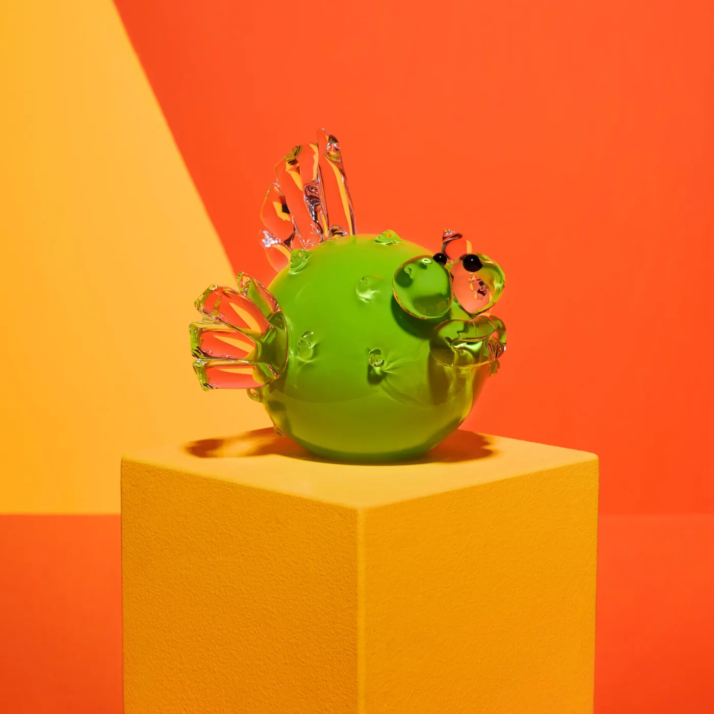 Poisson boule — objet, verre soufflé de Cat designer verrier