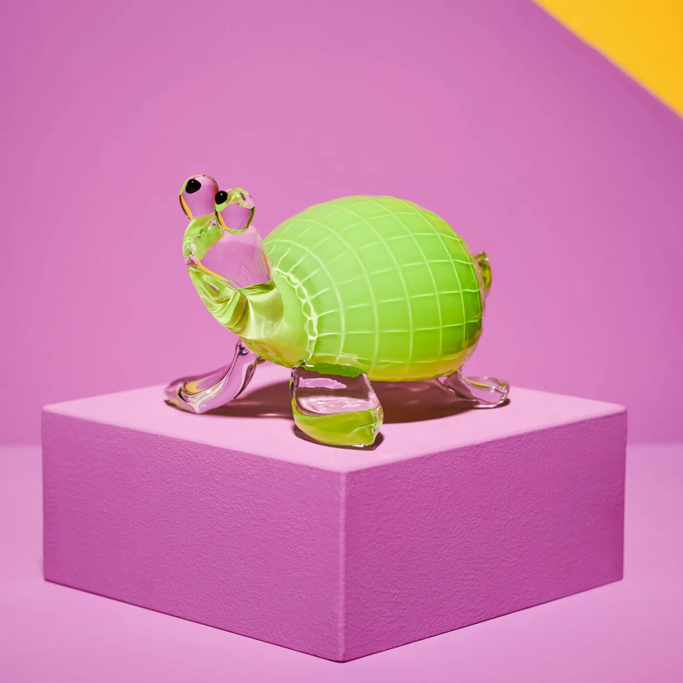 Tortue — objet, verre soufflé de Cat designer verrier
