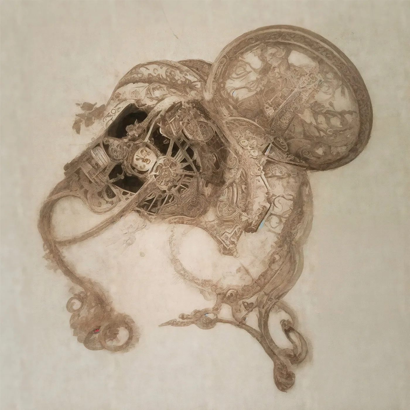 BIJOU ÉVANESCENT XIV — œuvre, art numérique de Etienne Saint-Amant (Chaoscopia)
