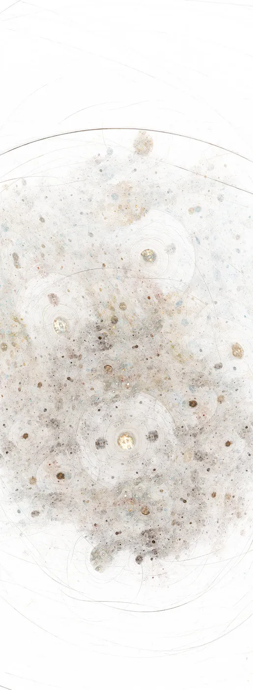 MITOSE EN MI MINEUR — SOL — œuvre, art numérique de Etienne Saint-Amant (Chaoscopia)