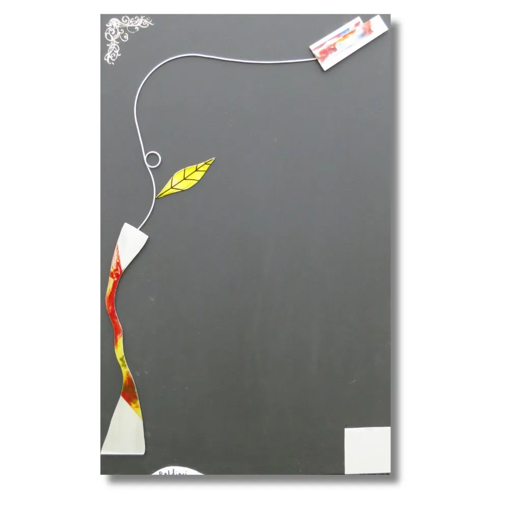 Tableau effet ardoise No 4078 — objet, bois et métal de Création Déco
