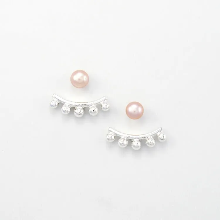 Ball Ear Jackets — boucles d’oreilles, argent sterling de Flesch — Esther Chabot