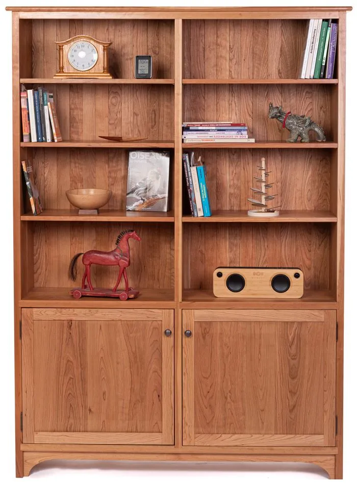 Bibliothèque style shaker — étagère, bois du Boisselier