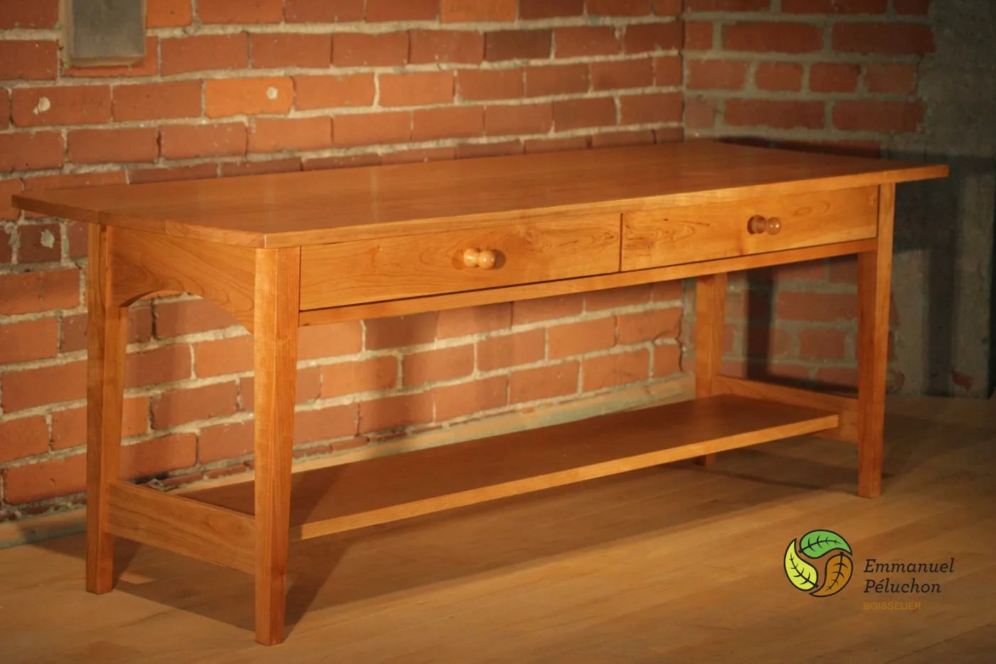 Table à café de style Shaker — table basse, bois du Boisselier