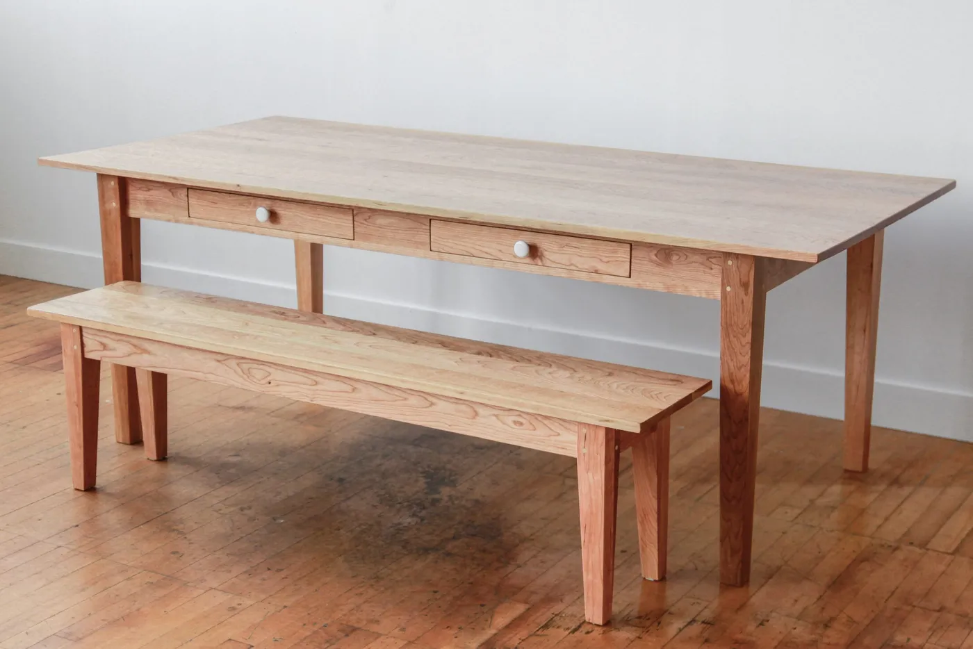 Table de style Shaker — table, bois du Boisselier