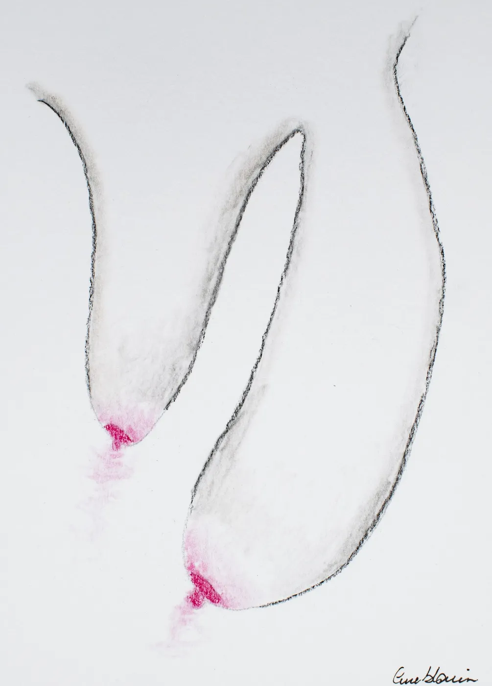 Souvenirs de seins -6- — œuvre, techniques mixtes de Line Blouin