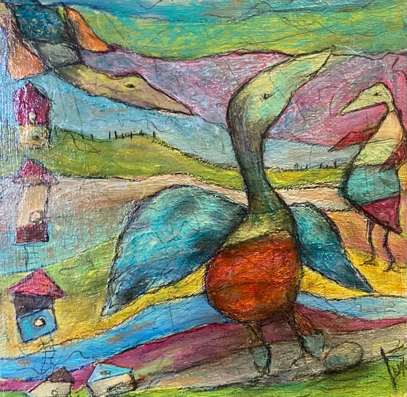 JUSTE ÊTRE — œuvre, assemblage de Lucie Champoux