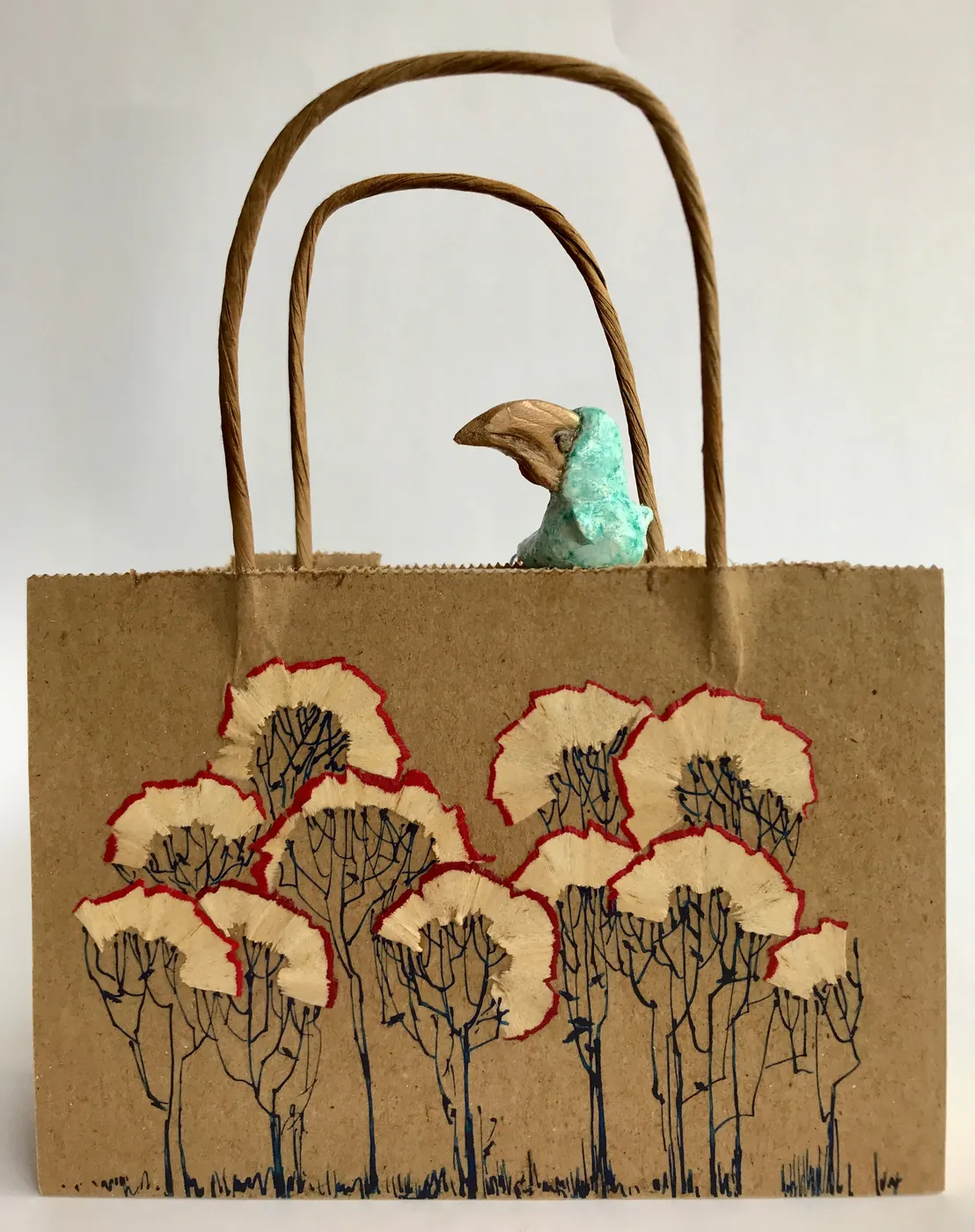 LA NATURE ... ON S'EN SAC PAS !!! — œuvre, assemblage de Lucie Champoux