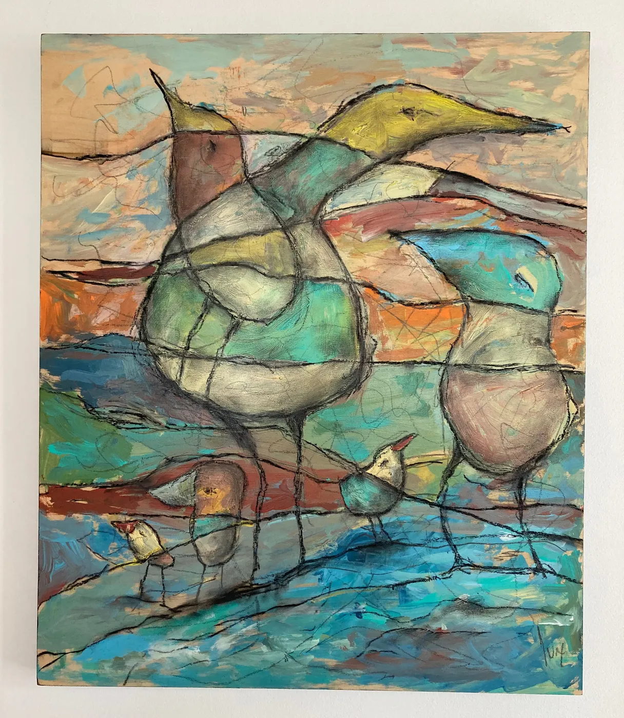 PRÉSENCE DIAPHANE — œuvre, assemblage de Lucie Champoux