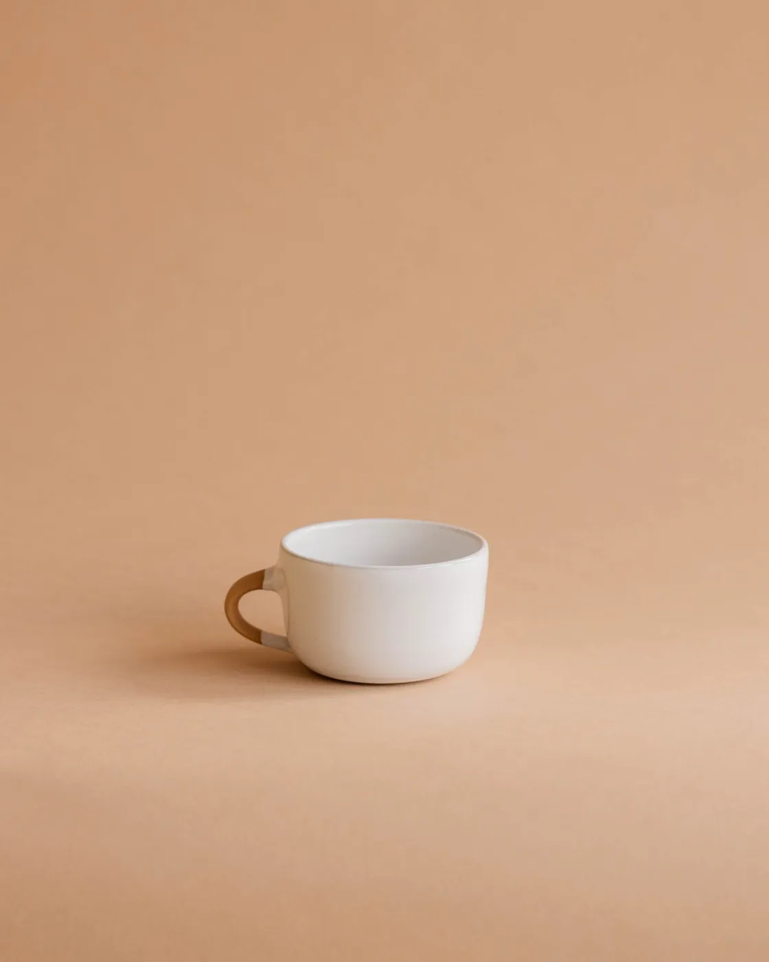 Tasse latte — verre ou tasse, grès de Luloba Céramique