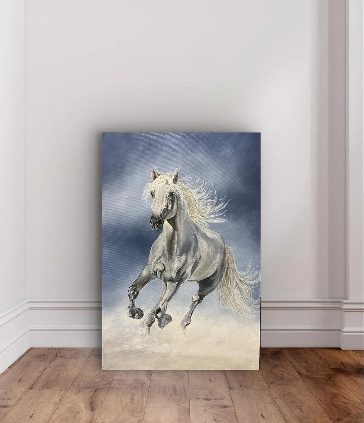 Arion — œuvre, huile sur toile de Marie-Eve Plante