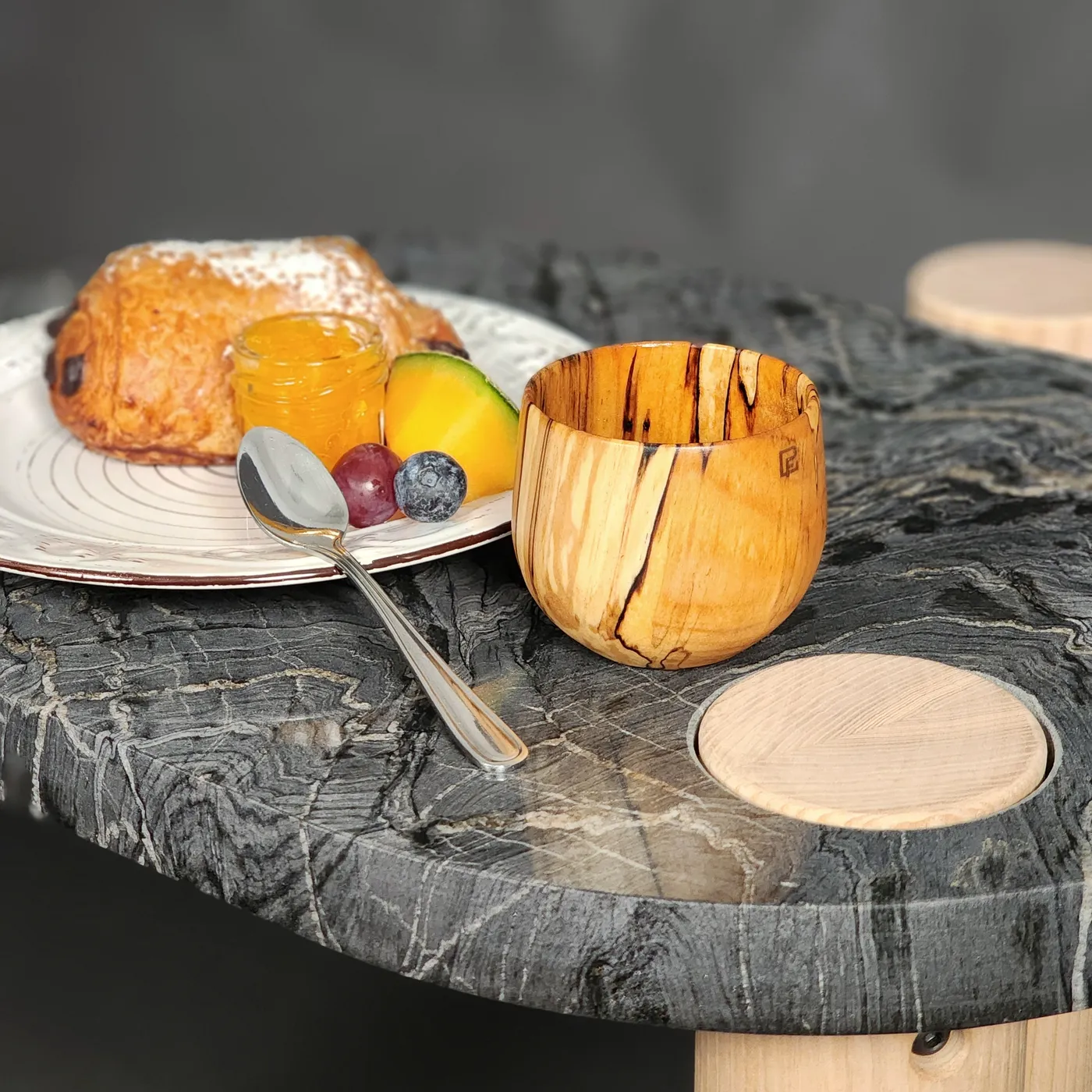 Bols à espresso — bol, bois de Philippe Foley ébéniste