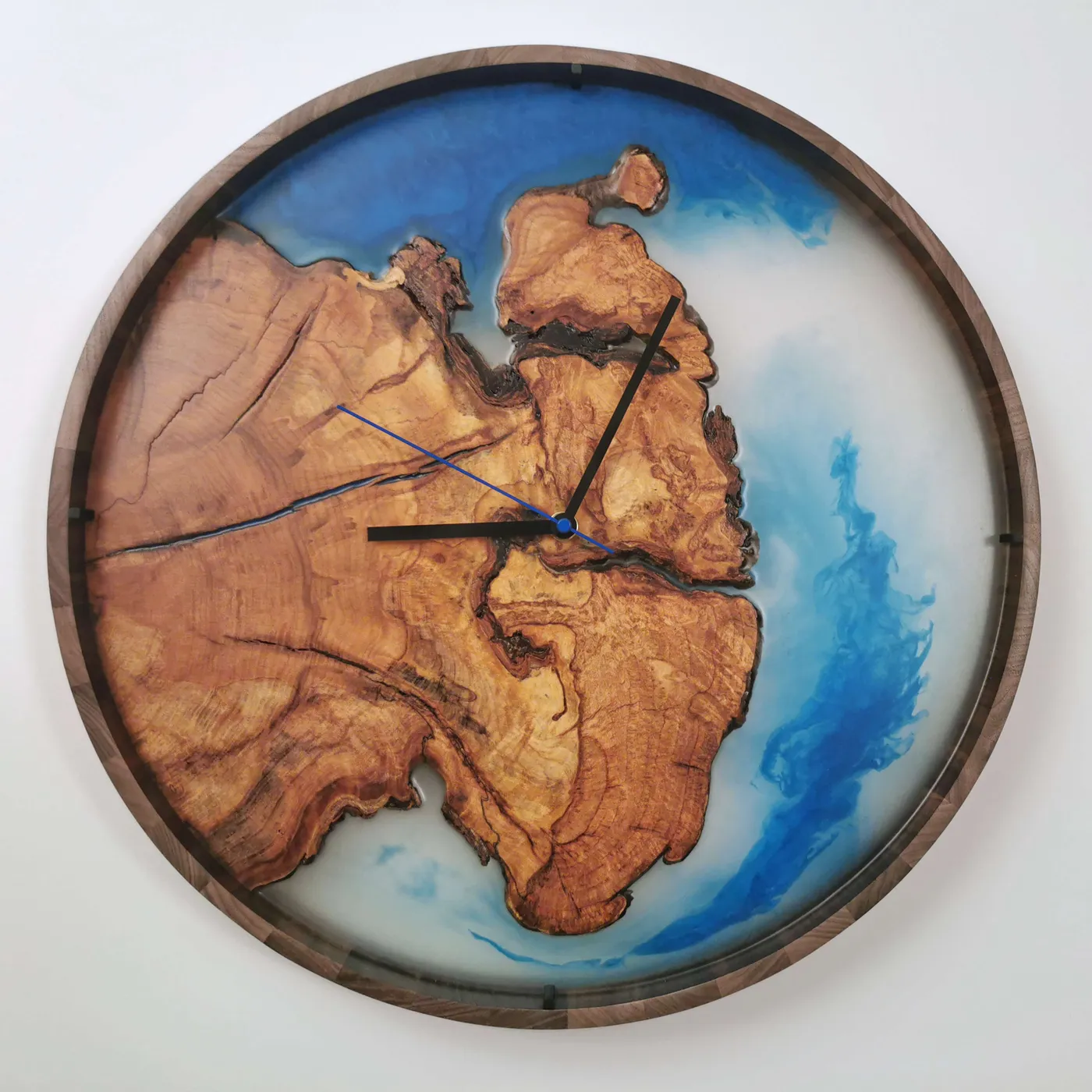Les horloges — horloge, bois de Philippe Foley ébéniste