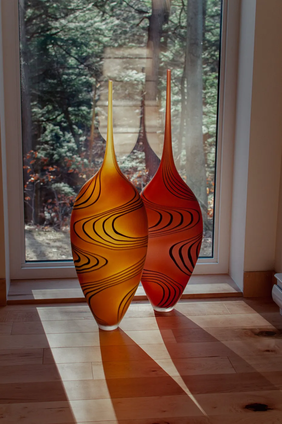 tall ZIG ZAG — objet, verre soufflé de Welmo Studio